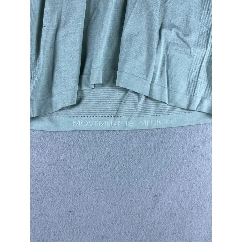 Lululemon Hoodie Mens S Green Raglan Performance Running Active Training Sports
